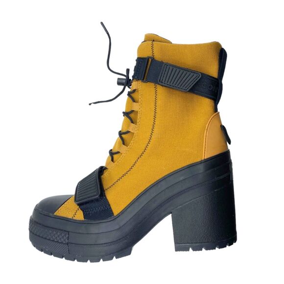 NWOB Converse Women's Gr82 Chuck Taylor All Star Boot Dark Soba Black 6.5 - Picture 6 of 10